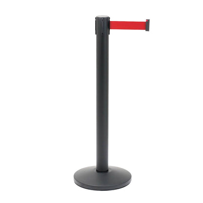 poste separador de cinta roja