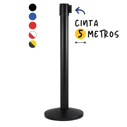 poste separador de cinta 