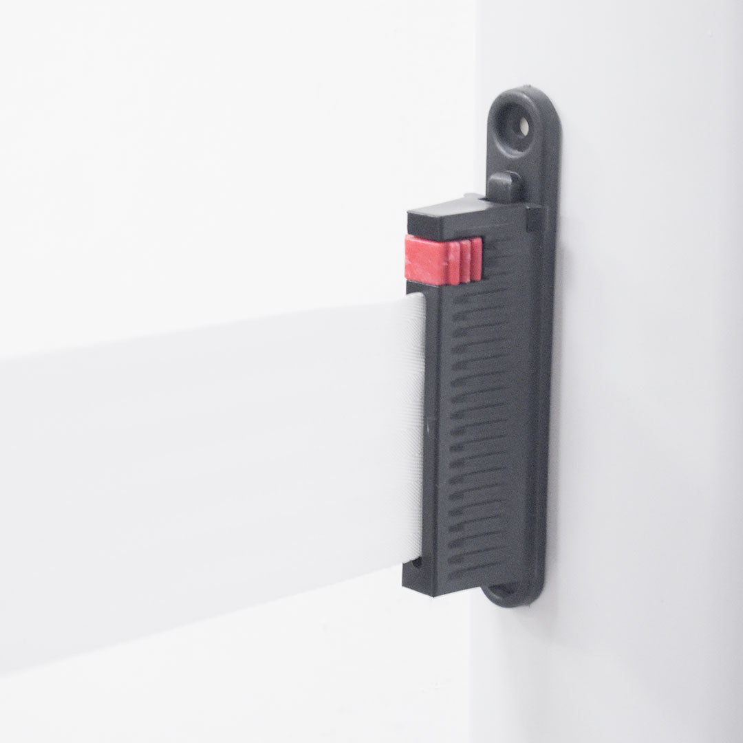 receptor de pared para postes de cinta