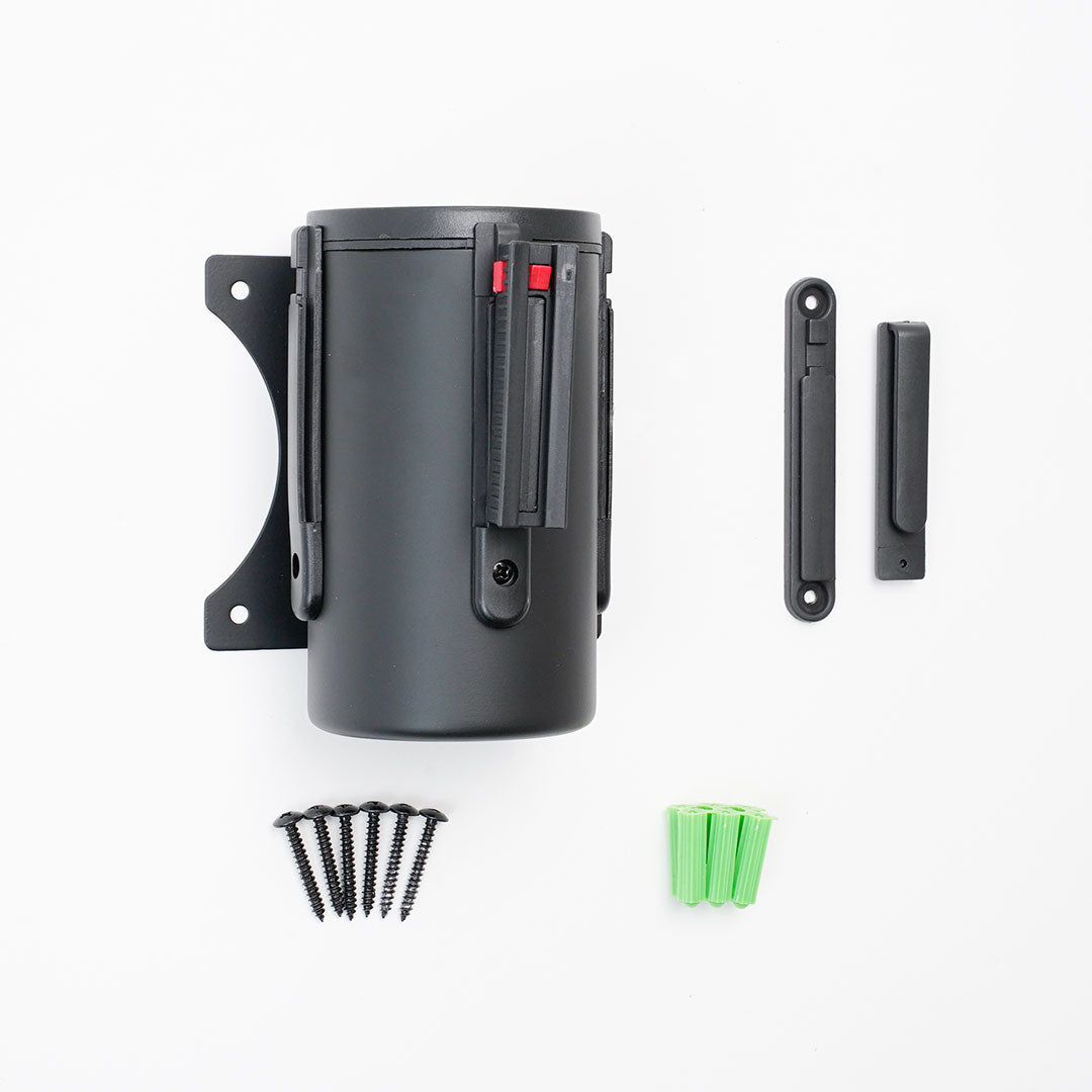 cinta retráctil para pared