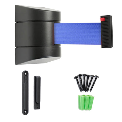 Cinta retráctil para Pared de 5 metros. ABS negro