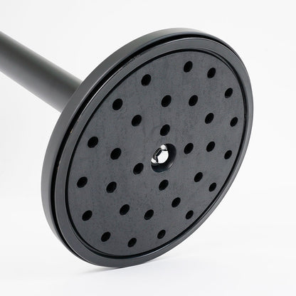 Poste separador Negro con cinta retráctil de 3 metros