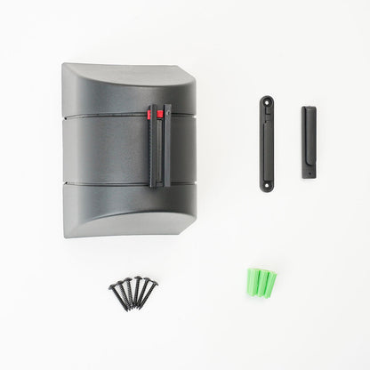 Cinta retráctil para Pared de 10 metros. ABS negro