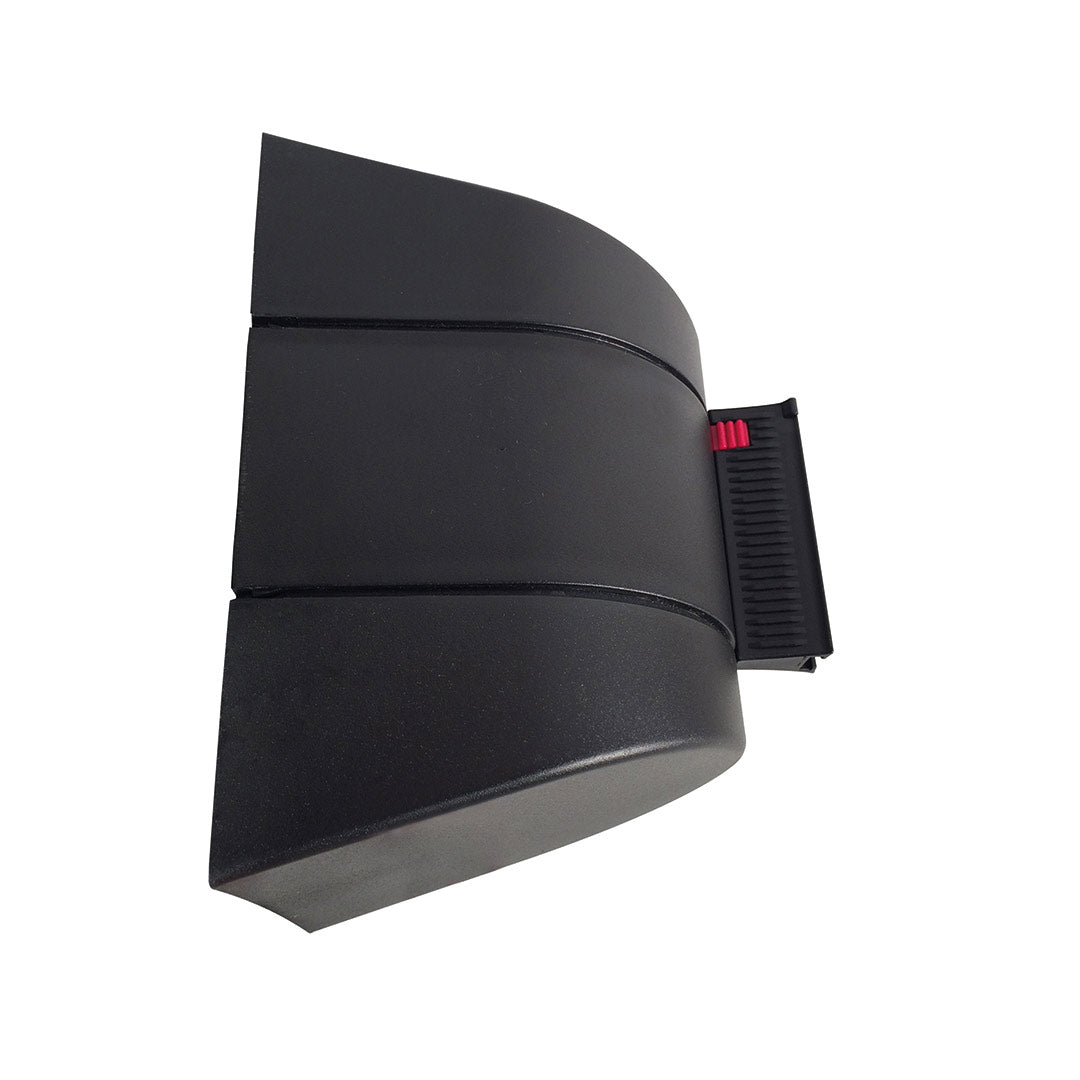 Cinta retráctil para Pared de 10 metros. ABS negro