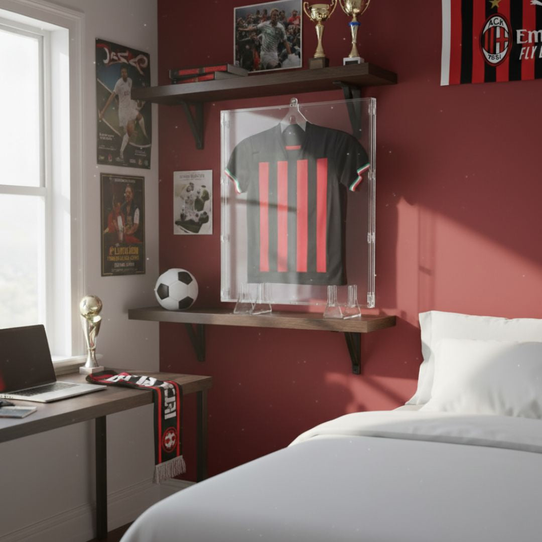 Marco para Camisetas de futbol de metacrilato transparente