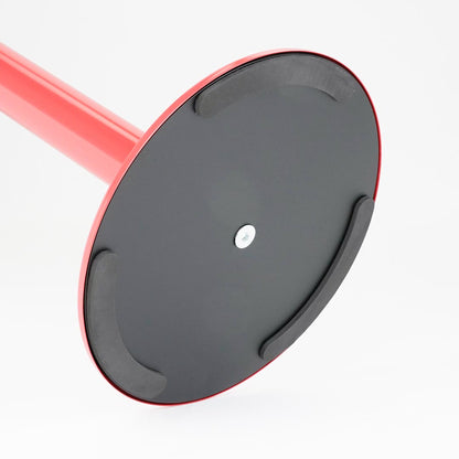 base antideslizante poste separador rojo