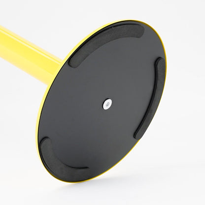 base antideslizante poste separador amarillo