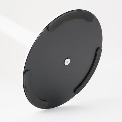 poste separador blanco con base antideslizante