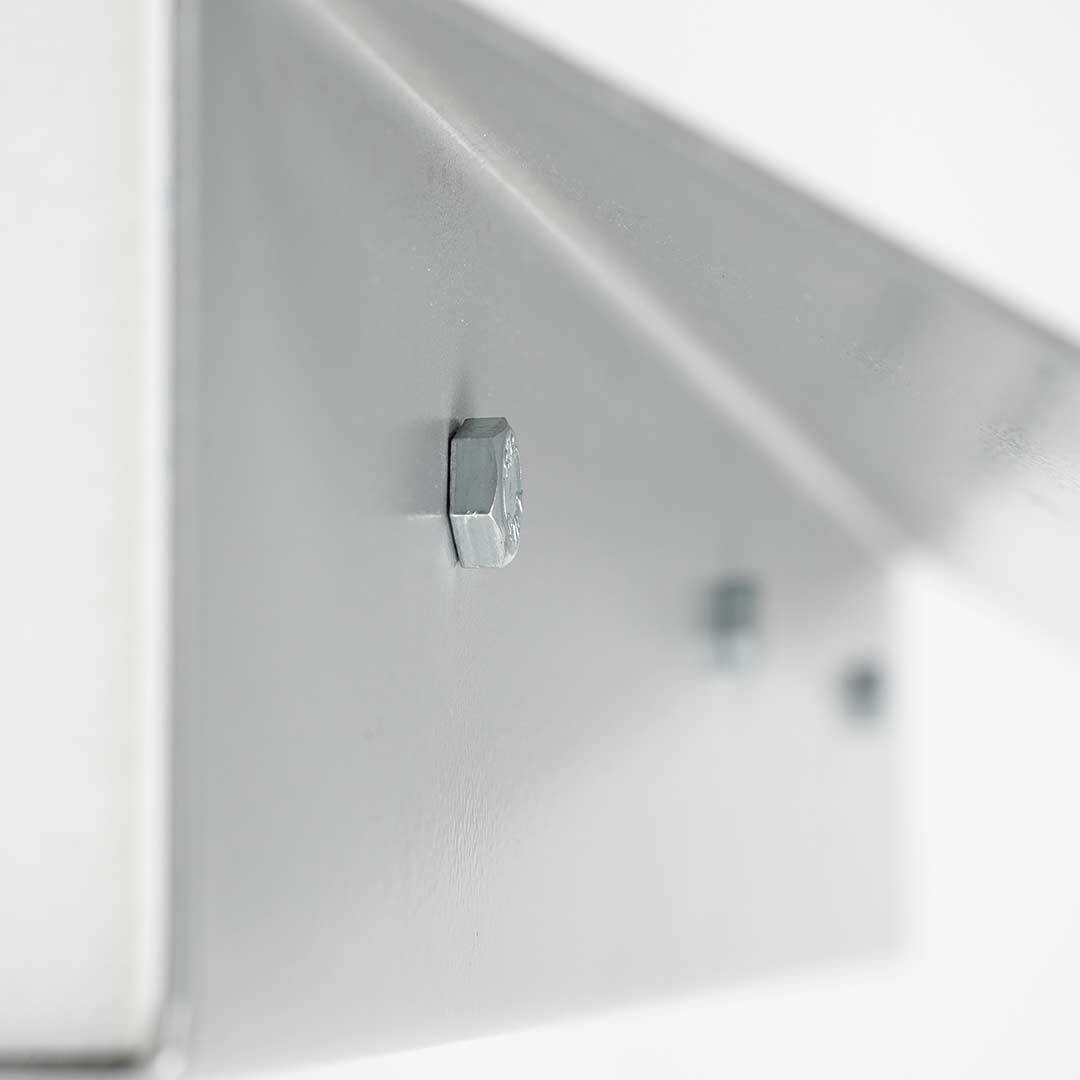 Base soporte de metal para paneles rigídos