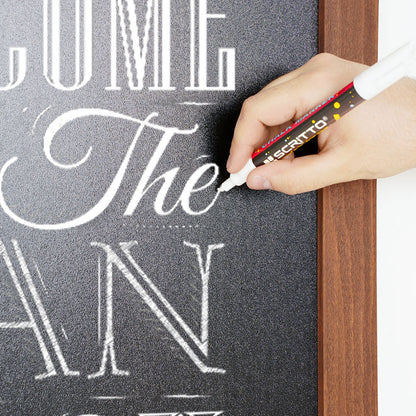 pizarra negra de pared escrivible