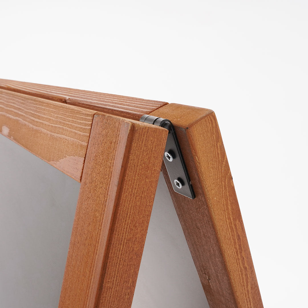 pizarra caballete negra doble cara