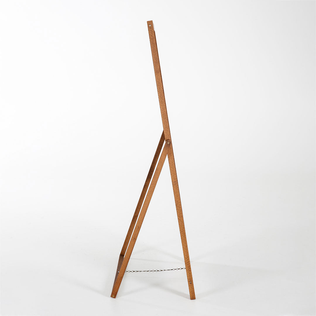 pizarra negra de pie reversible