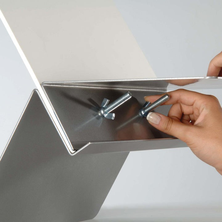 Base soporte de metal para paneles rigídos