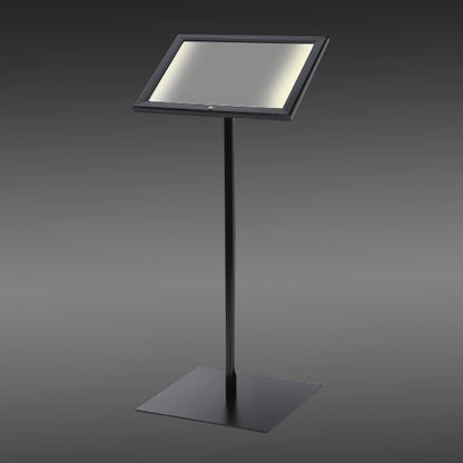 atril porta menú con luz