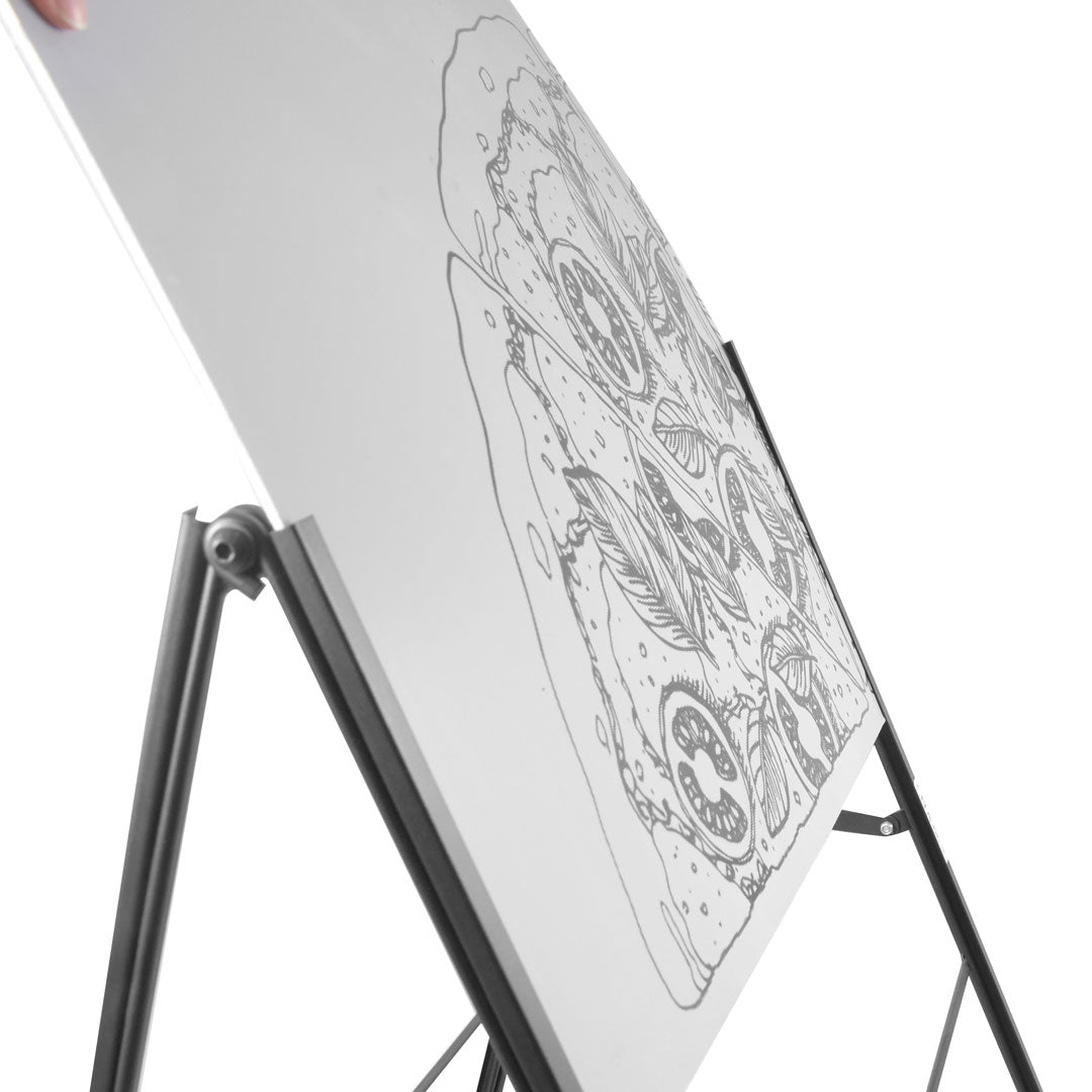 caballete publicitario de doble cara