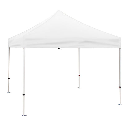 carpa plegable blanca