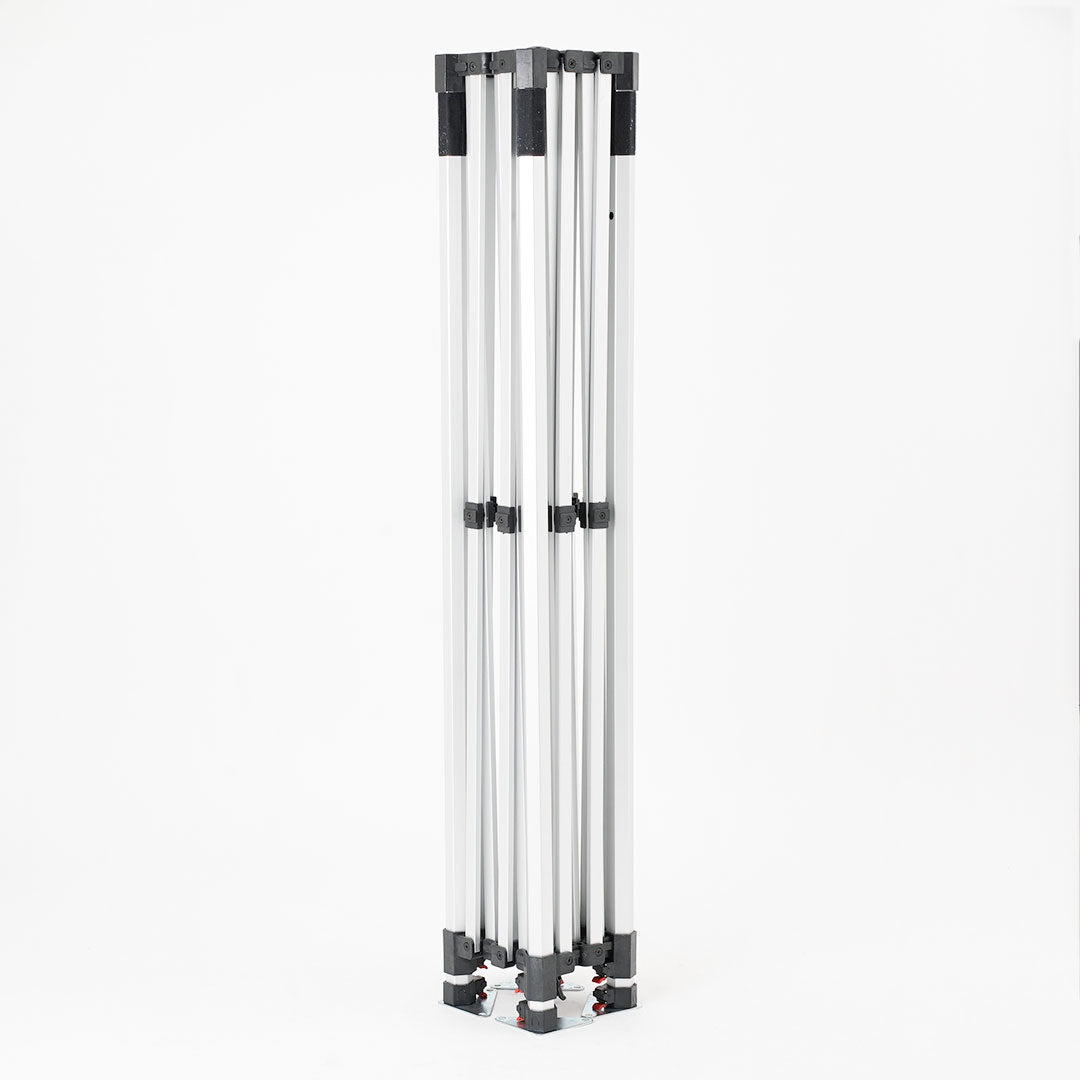 estructura cerrada del gazebo