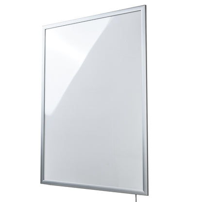 marco publicitario con led de pared