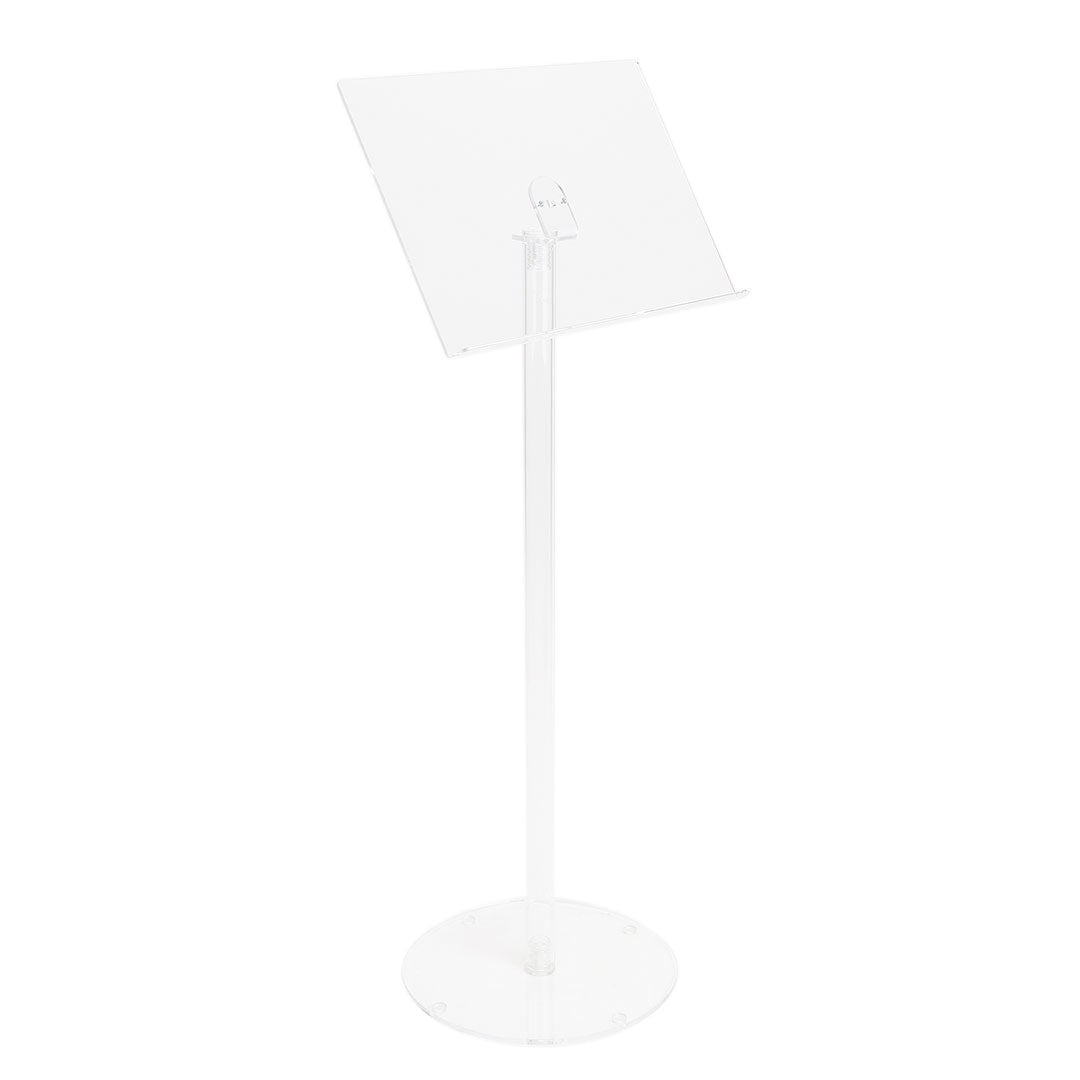 atril de metacrilato de pie