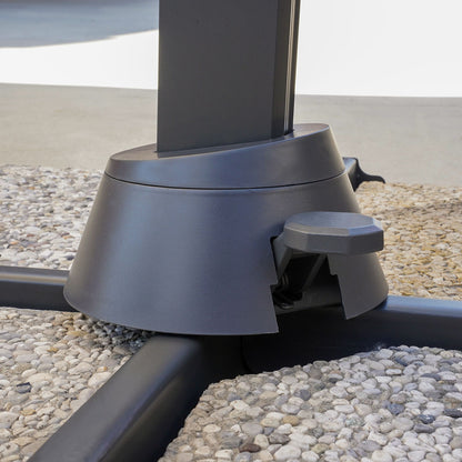 Sombrilla 3x3 Excéntrica para Jardín - BLUES