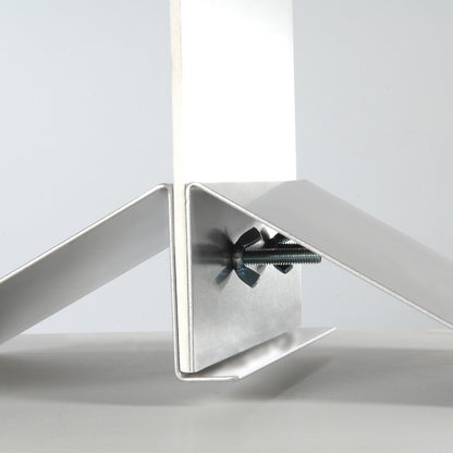 Base soporte de metal para paneles rigídos