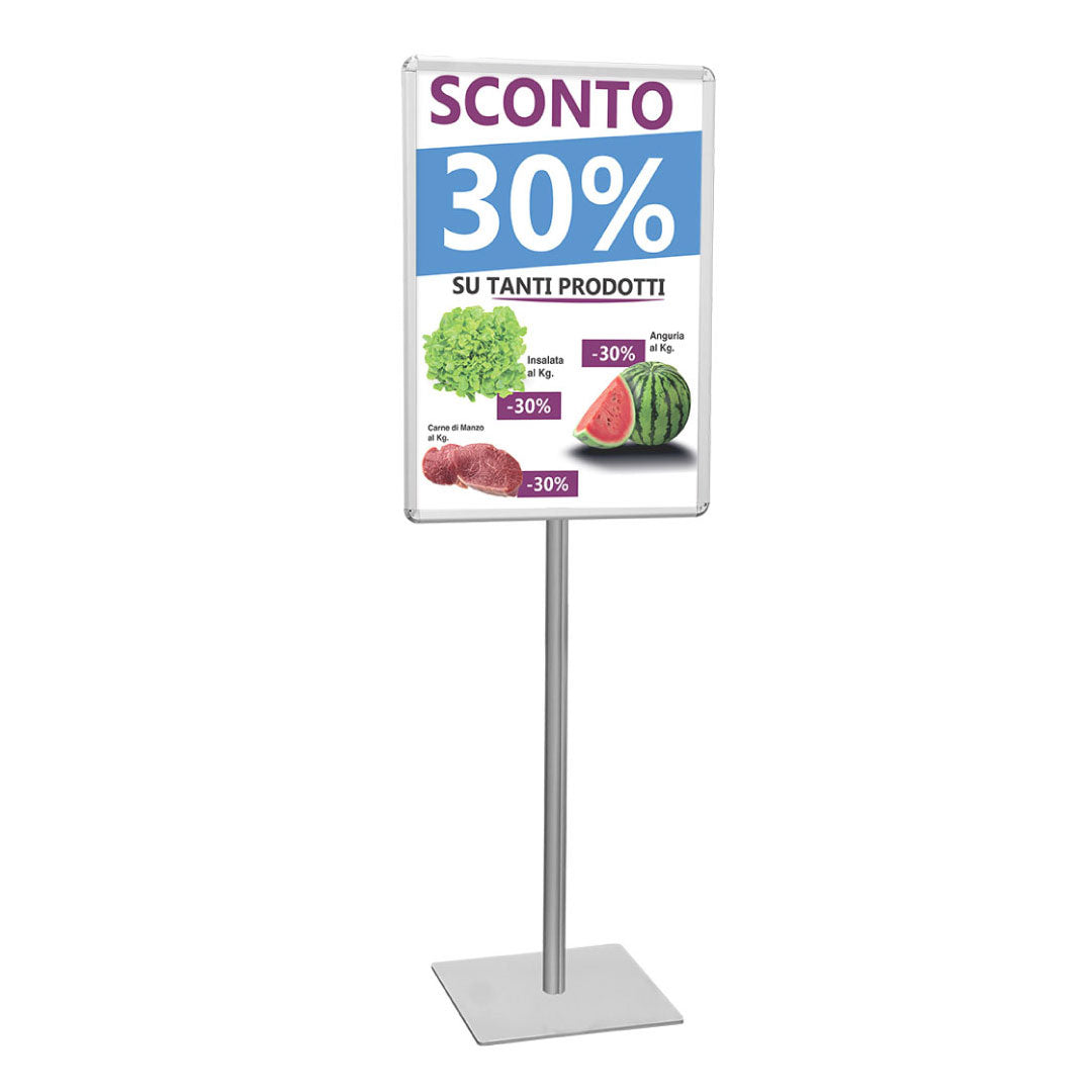 soporte de pie para carteles