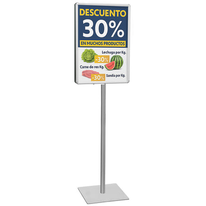 soporte de pie con doble marco